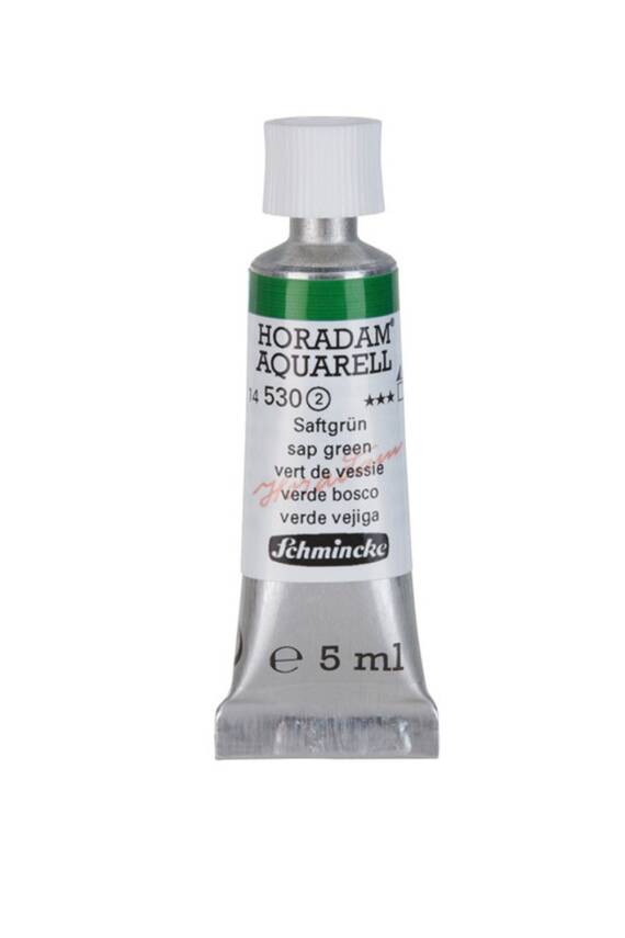 Schmincke Horadam Aquarell Sulu Boya 5 Ml 530 Sap Green - 1
