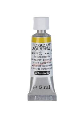 Schmincke Horadam Aquarell Sulu Boya 5 Ml 537 Transparent Green Gold - 1