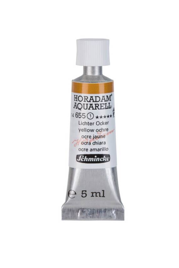 Schmincke Horadam Aquarell Sulu Boya 5 Ml 655 Yellow Ochre - 1