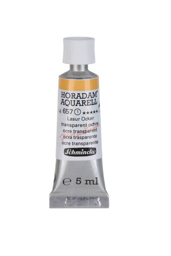 Schmincke Horadam Aquarell Sulu Boya 5 Ml 657 Transparent Ochre - 1