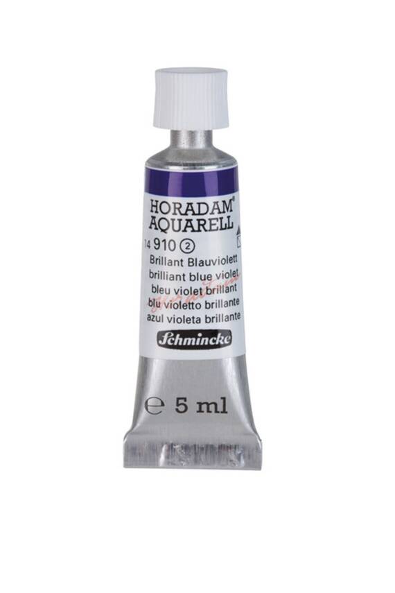 Schmincke Horadam Aquarell Sulu Boya 5 Ml 910 Brilliant Blue Violet - 1