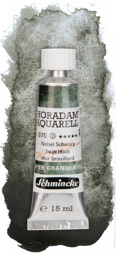 Schmincke Horadam Supergranulation Sulu Boya 15 ml 970 Haze Black - 1