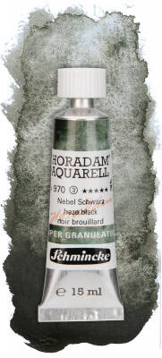Schmincke Horadam Aquarell Supergranulation 15 ml Haze Black