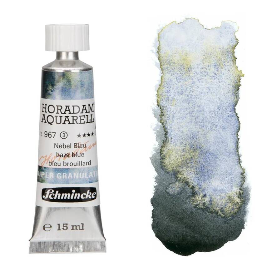 Schmincke Horadam Aquarell Supergranulation 15 ml Haze Blue - 1