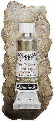 Schmincke Horadam Aquarell Supergranulation 15 ml Haze Brown