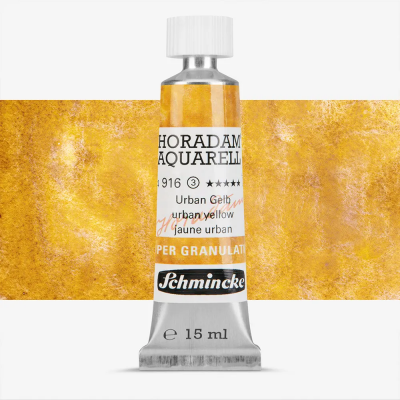 Schmincke Horadam Aquarell Supergranulation 15 ml Urban Yellow