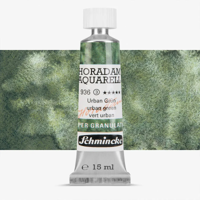 Schmincke Horadam Aquarell Supergranulation Tube 15 ml Urban Green