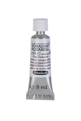 Schmincke Horadam Aquarell Watercolor 5 Ml Tube 101 Titanium Opaque White