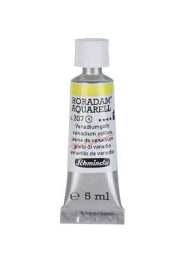Schmincke Horadam Aquarell Watercolor 5 Ml Tube 207 Vanadium Yellow