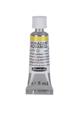 Schmincke Horadam Aquarell Watercolor 5 Ml Tube 211 Chromium Yellow Hue Lemon