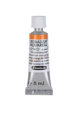 Schmincke Horadam Aquarell Watercolor 5 Ml Tube 214 Chromium Orange Hue