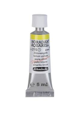 Schmincke Horadam Aquarell Watercolor 5 Ml Tube 215 Lemon Yellow