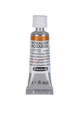 Schmincke Horadam Aquarell Watercolor 5 Ml Tube 217 Quinacridone Gold Hue