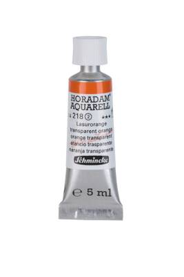 Schmincke Horadam Aquarell Watercolor 5 Ml Tube 218 Transparent Orange