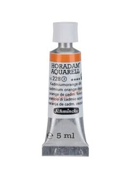 Schmincke Horadam Aquarell Watercolor 5 Ml Tube 228 Cadmium Orange Deep