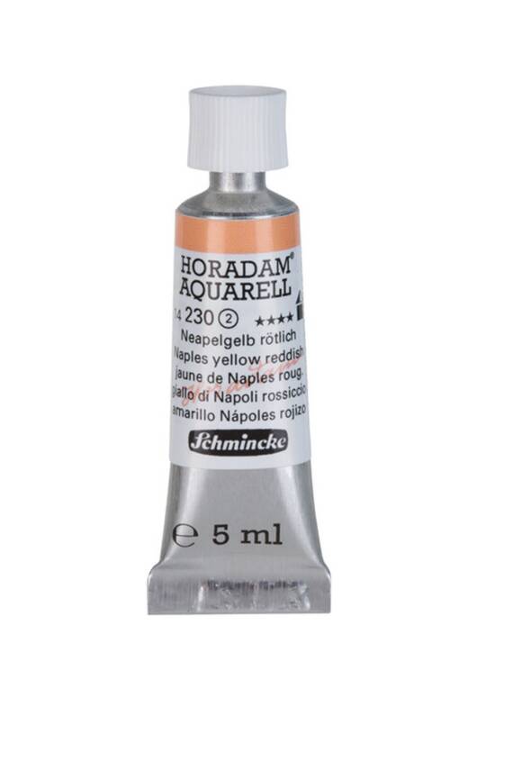 Schmincke Horadam Aquarell Watercolor 5 Ml Tube 230 Naples Yellow Reddish - 1