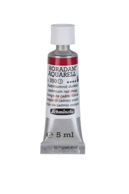Schmincke Horadam Aquarell Watercolor 5 Ml Tube 350 Cadmium Red Deep