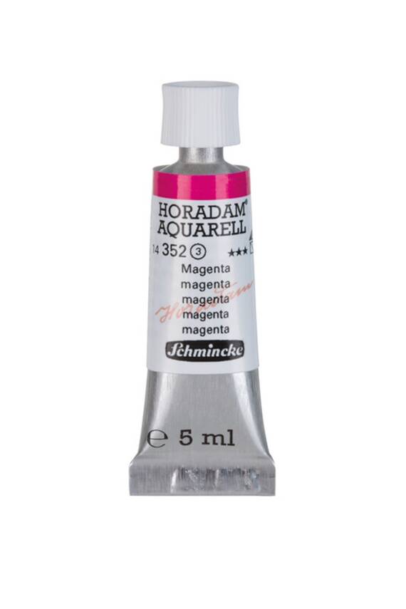 Schmincke Horadam Aquarell Watercolor 5 Ml Tube 352 Magenta - 1