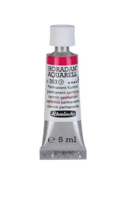 Schmincke Horadam Aquarell Watercolor 5 Ml Tube 353 Permanent Carmine