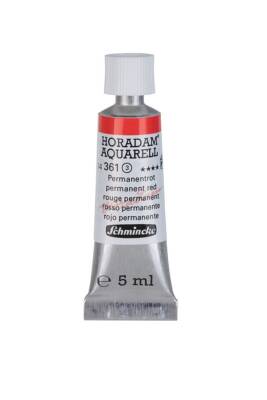 Schmincke Horadam Aquarell Watercolor 5 Ml Tube 361 Permanent Red