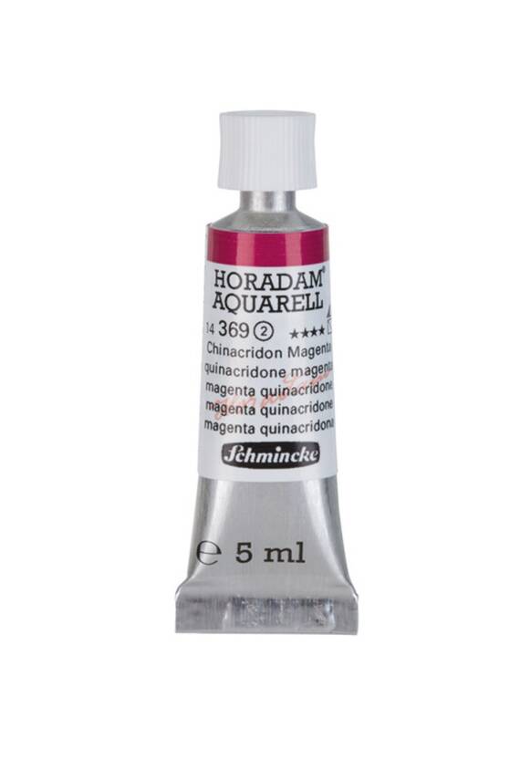 Schmincke Horadam Aquarell Watercolor 5 Ml Tube 369 Quinacridone Magenta - 1