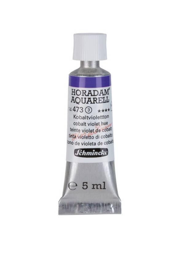 Schmincke Horadam Aquarell Watercolor 5 Ml Tube 473 Cobalt Violet Hue - 1