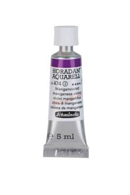 Schmincke Horadam Aquarell Watercolor 5 Ml Tube 474 Manganese Violet