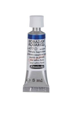 Schmincke Horadam Aquarell Watercolor 5 Ml Tube 477 Phthalo Sapphire Blue