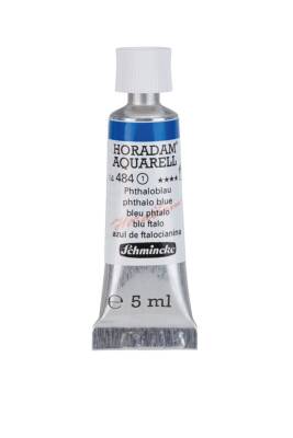 Schmincke Horadam Aquarell Watercolor 5 Ml Tube 484 Phthalo Blue