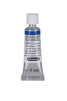 Schmincke Horadam Aquarell Watercolor 5 Ml Tube 488 Cobalt Blue Deep