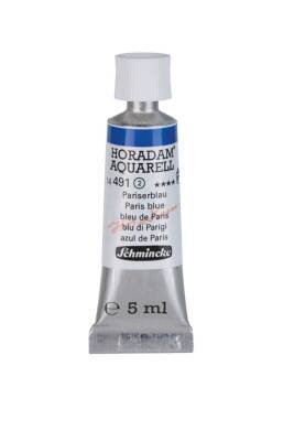 Schmincke Horadam Aquarell Watercolor 5 Ml Tube 491 Paris Blue