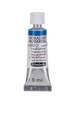 Schmincke Horadam Aquarell Watercolor 5 Ml Tube 492 Prussian Blue