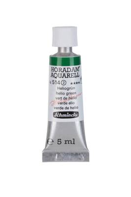 Schmincke Horadam Aquarell Watercolor 5 Ml Tube 514 Helio Green