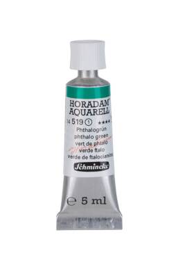 Schmincke Horadam Aquarell Watercolor 5 Ml Tube 519 Phthalo Green