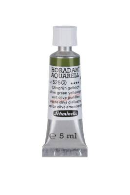 Schmincke Horadam Aquarell Watercolor 5 Ml Tube 525 Olive Green Yellowish