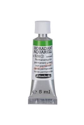 Schmincke Horadam Aquarell Watercolor 5 Ml Tube 526 Permanent Green