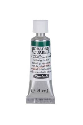 Schmincke Horadam Aquarell Watercolor 5 Ml Tube 533 Cobalt Green Dark