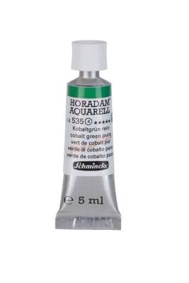 Schmincke Horadam Aquarell Watercolor 5 Ml Tube 535 Cobalt Green Pure