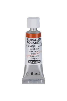 Schmincke Horadam Aquarell Watercolor 5 Ml Tube 654 Gold Brown