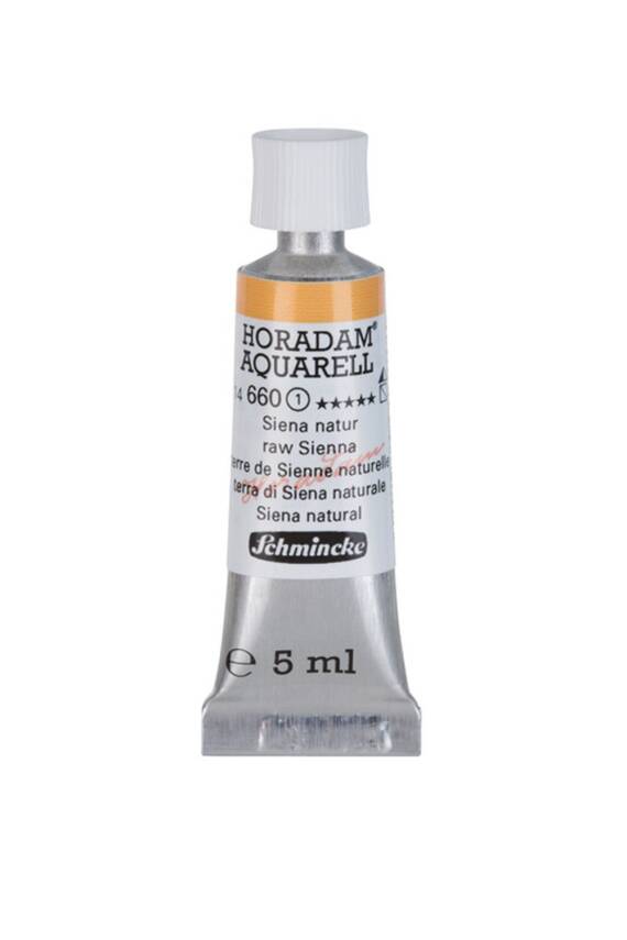 Schmincke Horadam Aquarell Watercolor 5 Ml Tube 660 Raw Sienna - 1