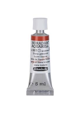 Schmincke Horadam Aquarell Watercolor 5 Ml Tube 661 Burnt Sienna