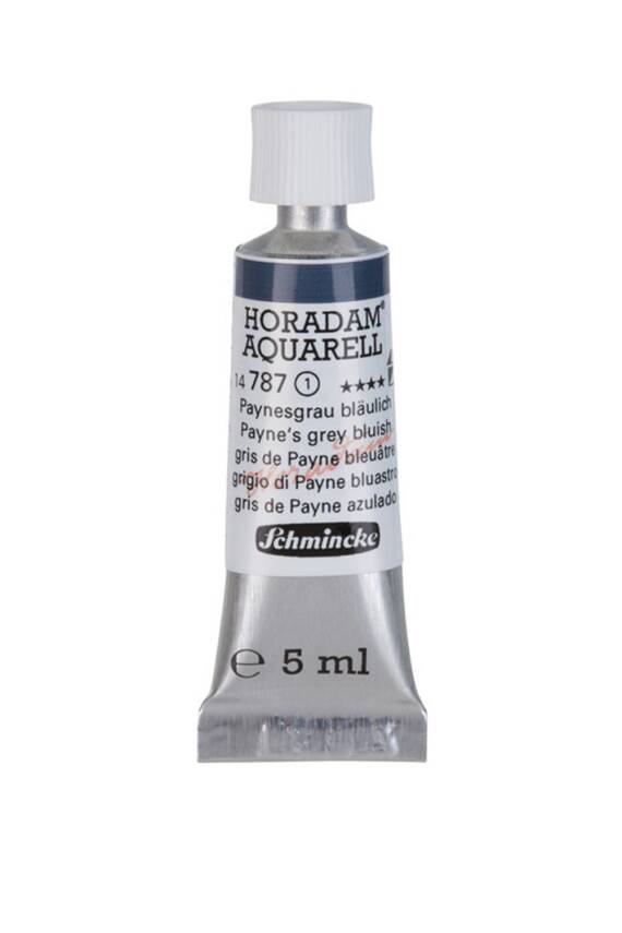 Schmincke Horadam Aquarell Watercolor 5 Ml Tube 787 Payne'S Gray Bluish - 1