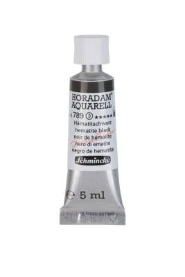 Schmincke Horadam Aquarell Watercolor 5 Ml Tube 789 Hematite Black
