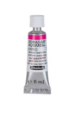 Schmincke Horadam Aquarell Watercolor 5 Ml Tube 920 Brilliant Opera Rose