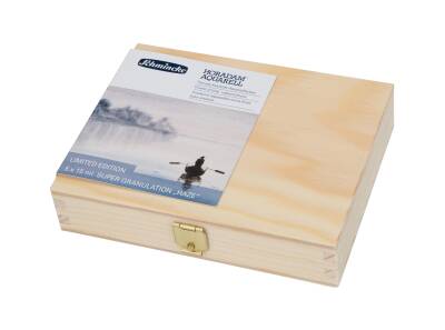 Schmincke Horadam Aquarell Wooden Box Supergranulation Haze Colors 5x15 ml 74885 - 3