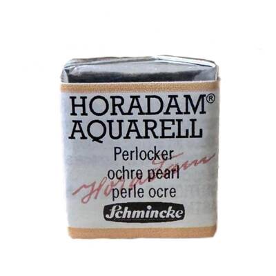 Schmincke Horadam Aquarell Yaldız Sulu Boya Yarım Tablet 996 Ochre Pearl