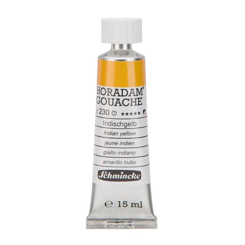 Schmincke Horadam Artist Gouache 15 ml Series 1 230 Indian Yellow - 1
