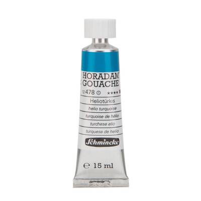 Schmincke Horadam Artist Gouache 15 ml Series 1 478 Helio Turquoise
