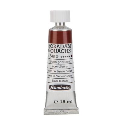 Schmincke Horadam Artist Gouache 15 ml Series 1 648 Burnt Sienna