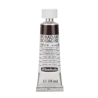 Schmincke Horadam Artist Gouache 15 ml Series 1 652 Vandyke Brown